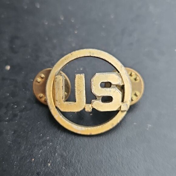 Vintage U.S. Collar Lapel Pin - Picture 1 of 2